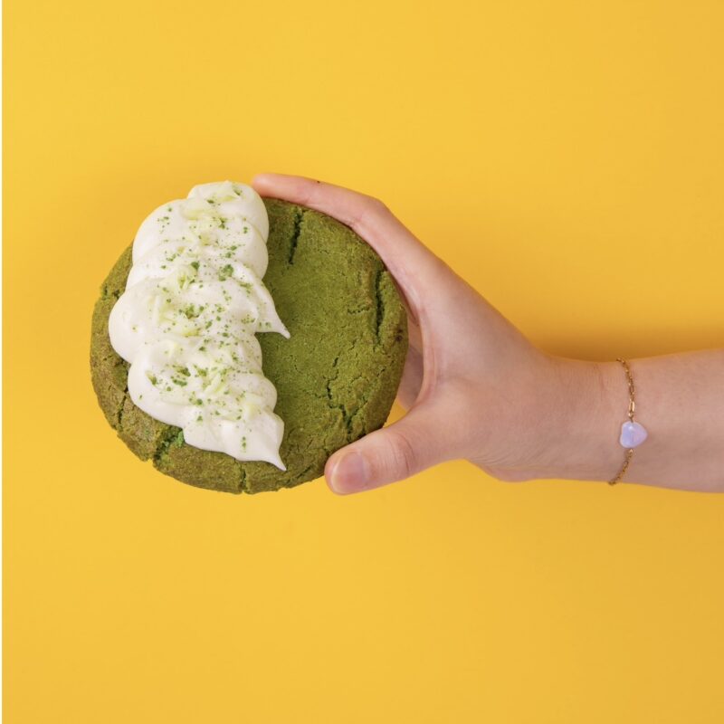 Matcha cream cheese classic cookie